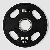 Диск олимпийский профессиональный BRONZE GYM полиуретан 2,5 кг