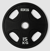 Диск олимпийский профессиональный BRONZE GYM полиуретан 15 кг
